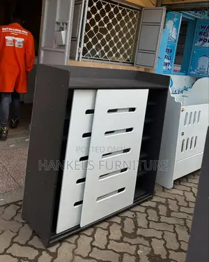 4 by 4 Sliding Shoe Rack