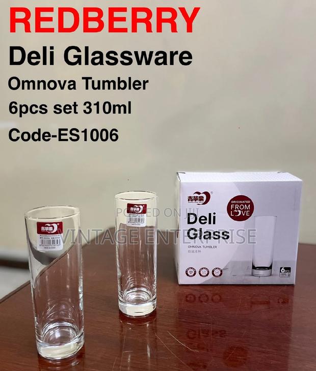 Crystal Clear Water Glass