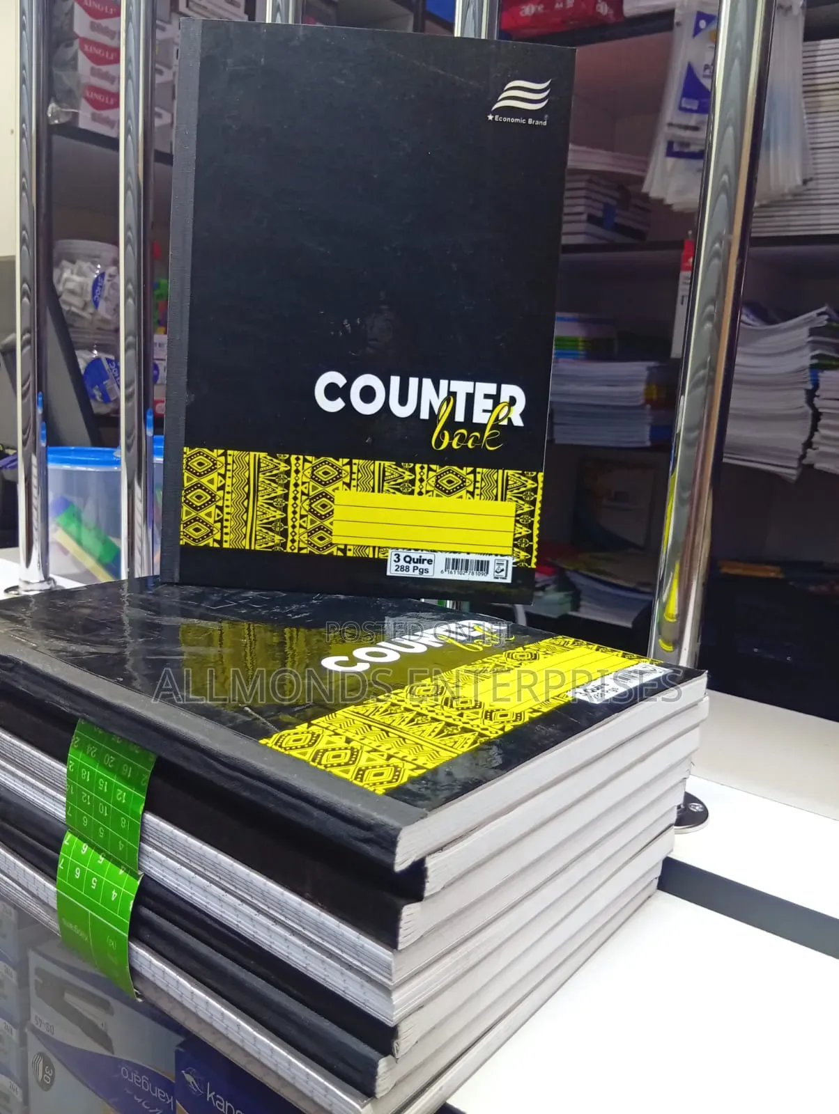 3 Quire Counter Book 288 Pages- Economics
