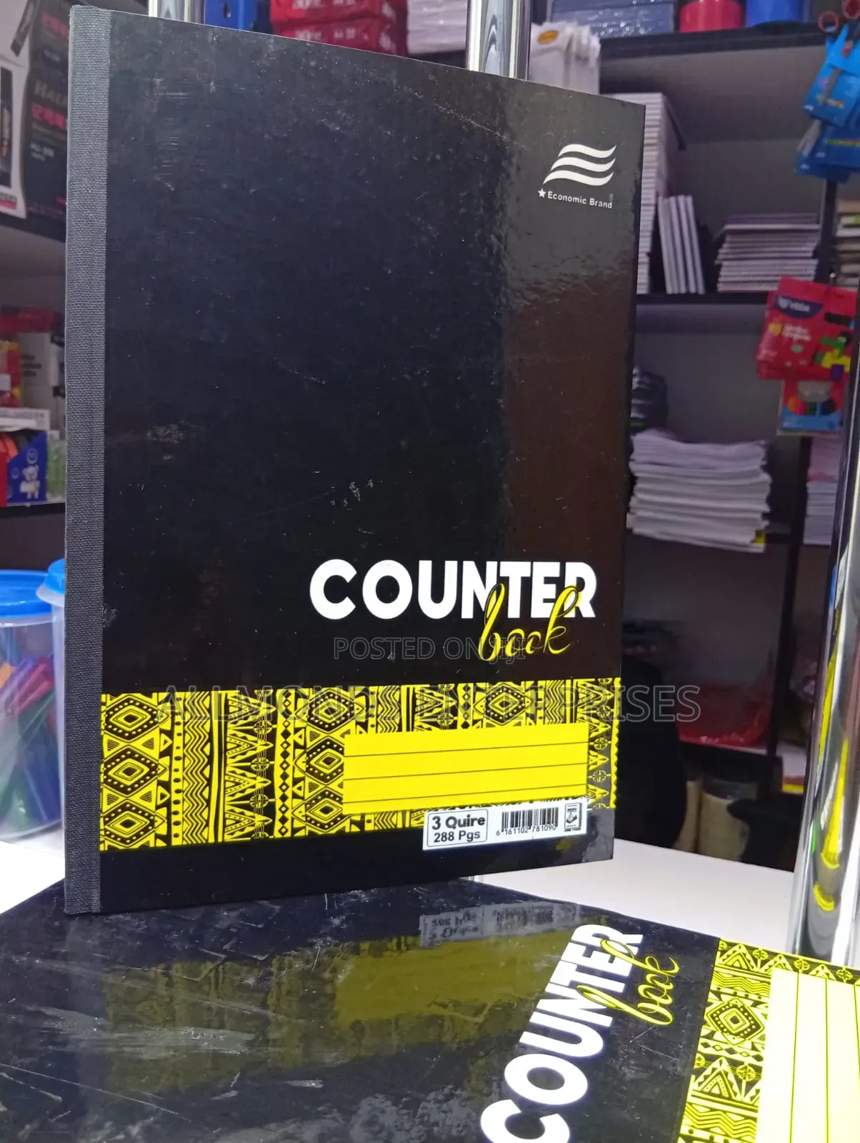 3 Quire Counter Book 288 Pages- Economics