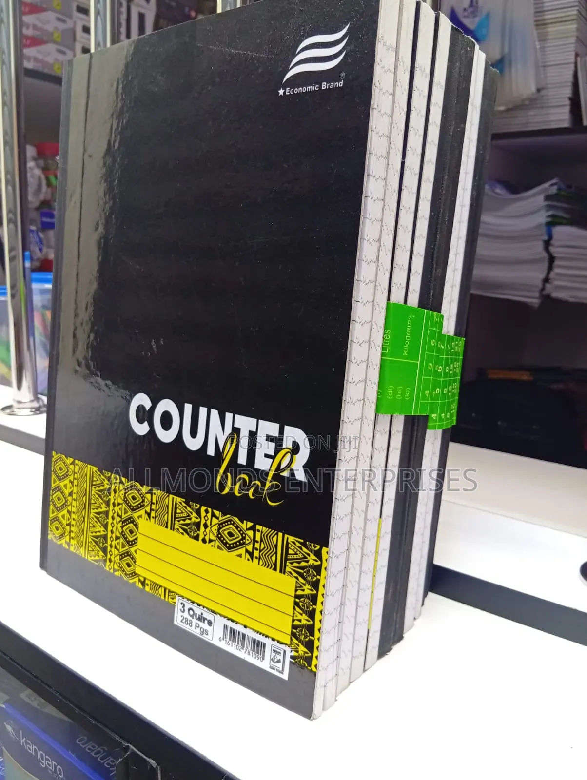 3 Quire Counter Book 288 Pages- Economics
