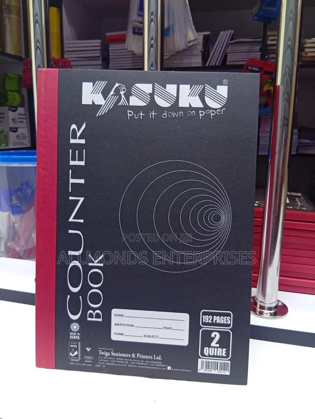 2 Quire Counter Book 192 Pages- Kasuku - thumbnail 4