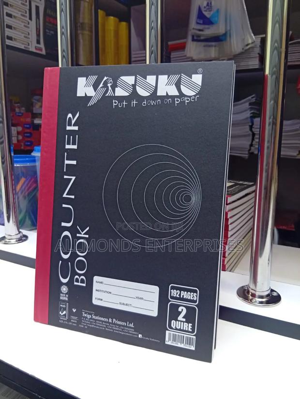 2 Quire Counter Book 192 Pages- Kasuku - thumbnail 3