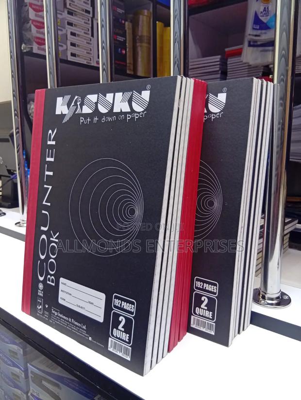 2 Quire Counter Book 192 Pages- Kasuku - main view