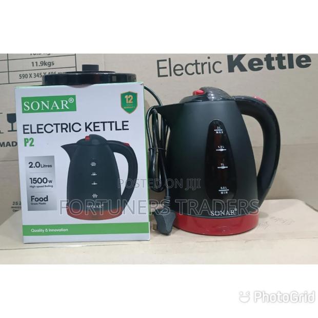 2.0 Litres Sonar Plastic Kettle