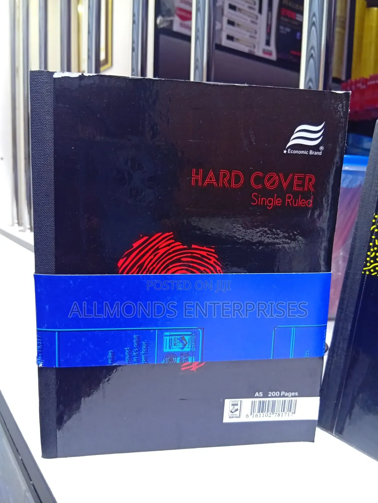 A5 Hard Cover Notebook 200pages- Economics