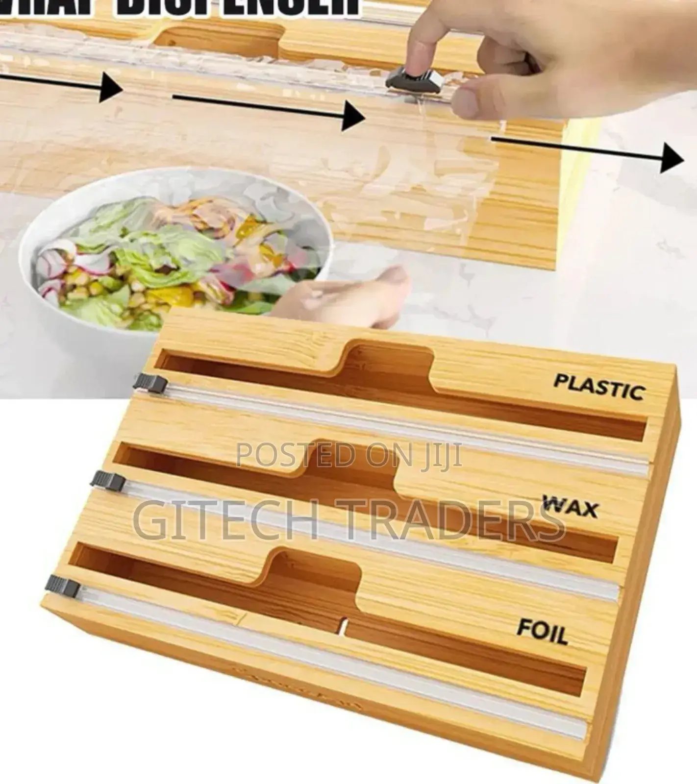 3 Layers Aluminum Foil Wrap Dispenser