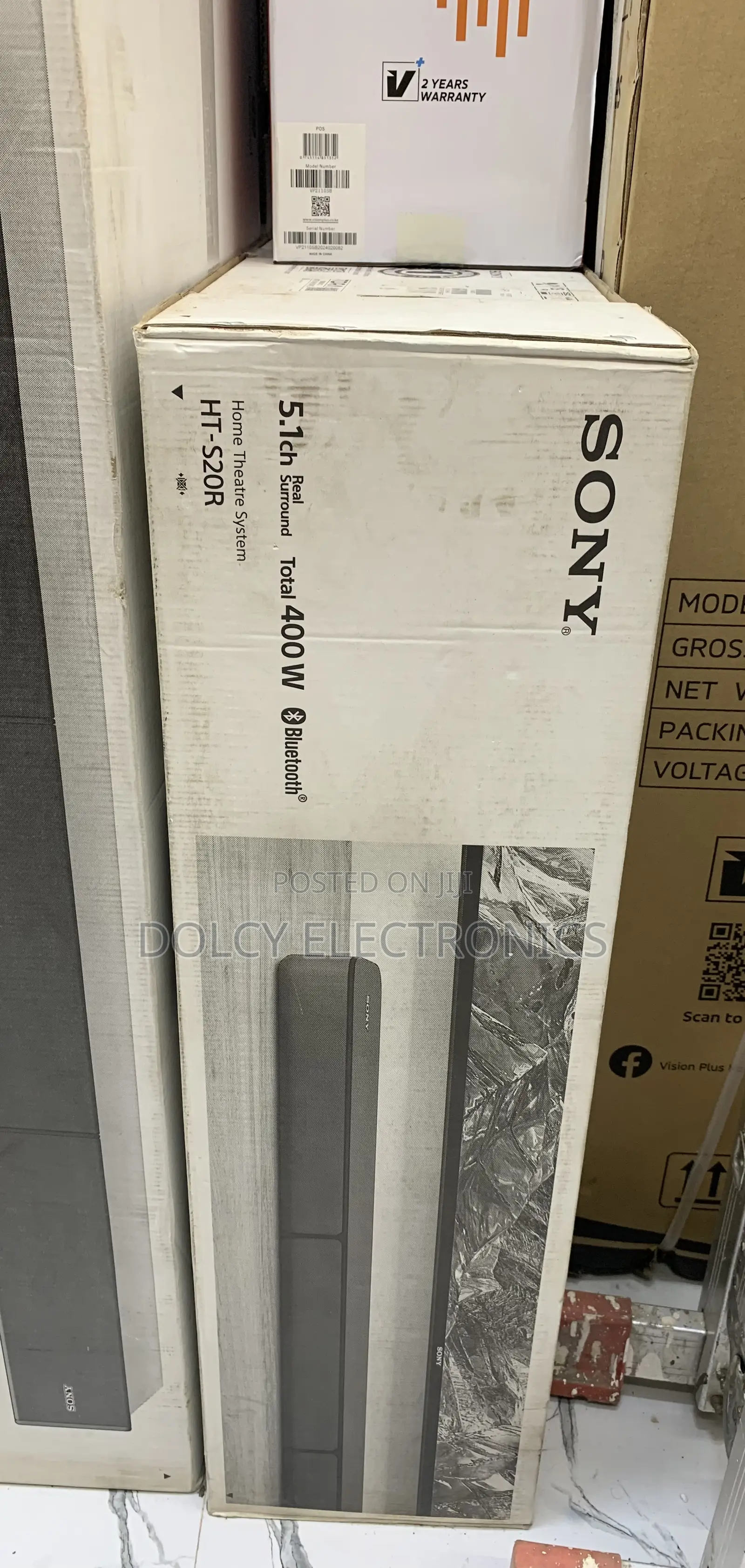 Sony Ht-s20r 400w 5.1ch Soundbar System