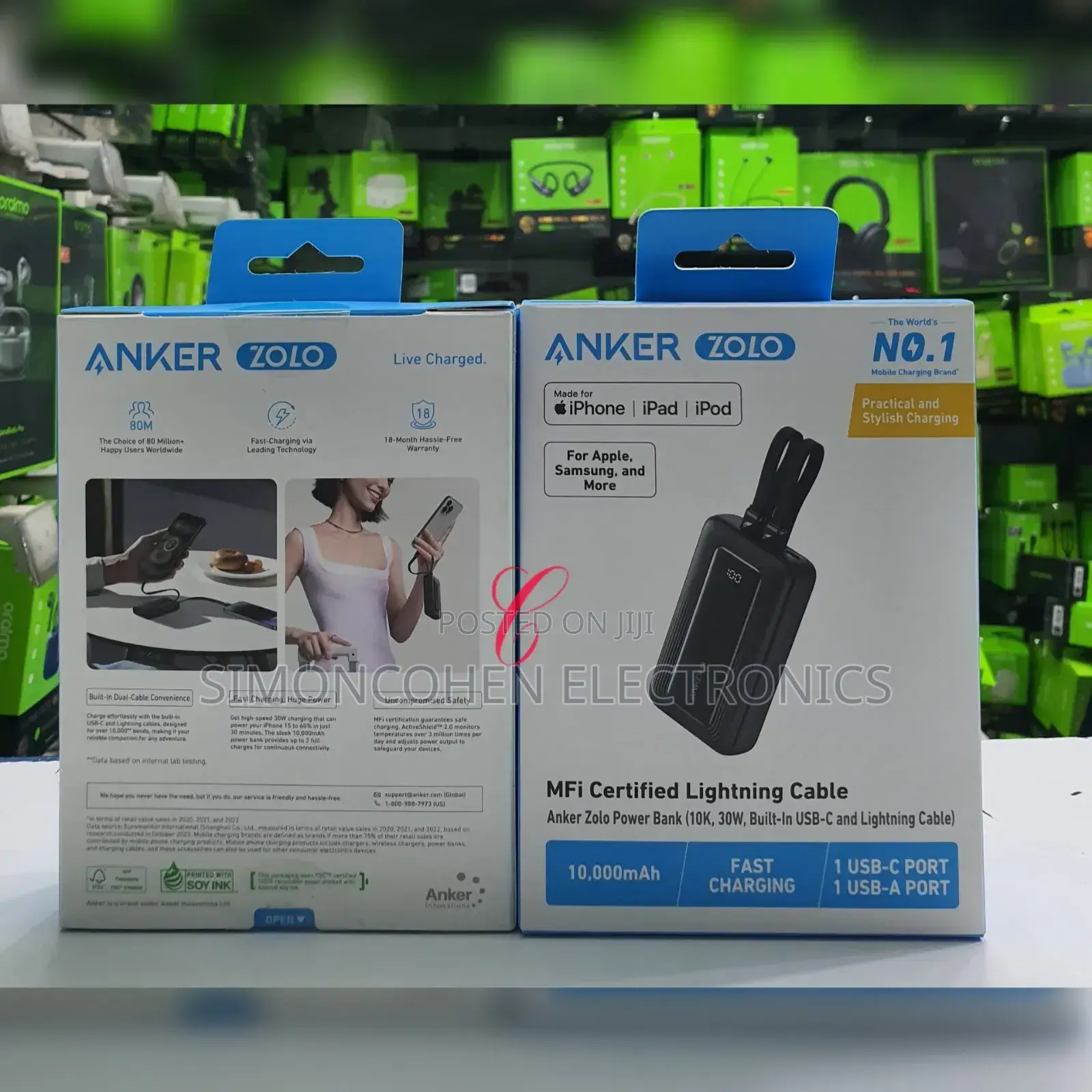 Anker 10,000mah 30w Fast Charging Power Bank