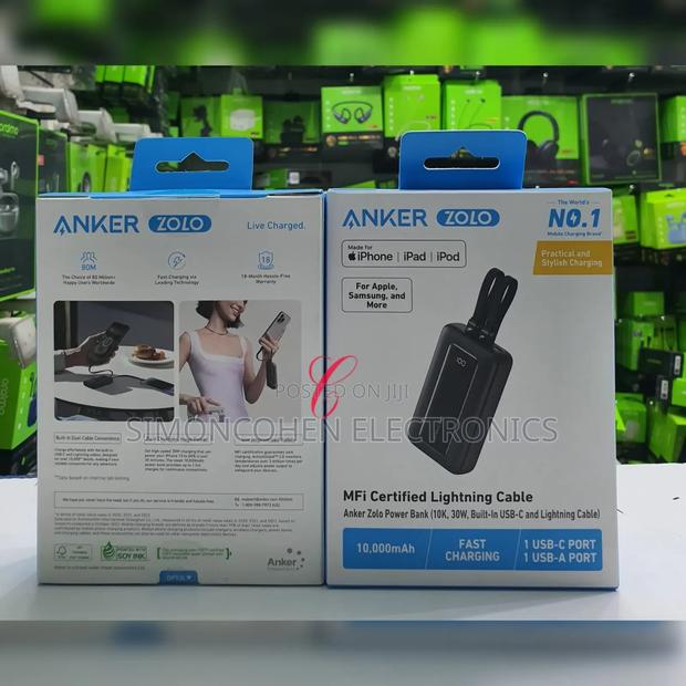 Anker 10,000mah 30w Fast Charging Power Bank