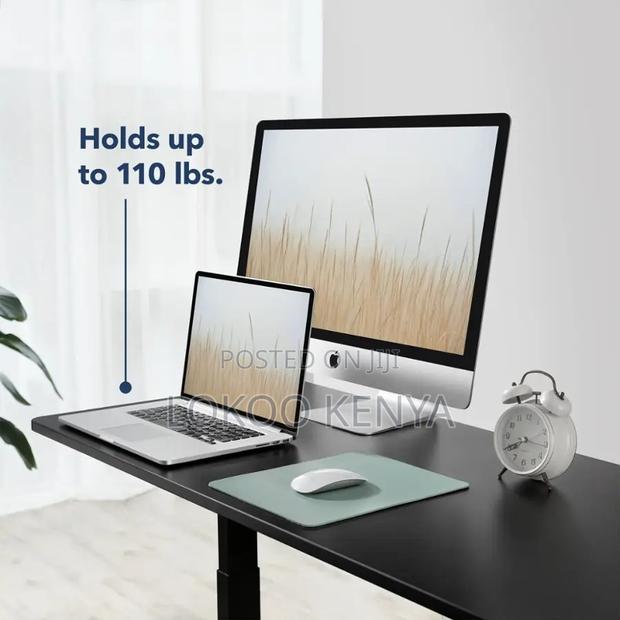 Office Desk : Portable Sit and Stand Electronic Height Desk - thumbnail 4