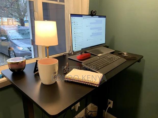 Office Desk : Portable Sit and Stand Electronic Height Desk - thumbnail 5