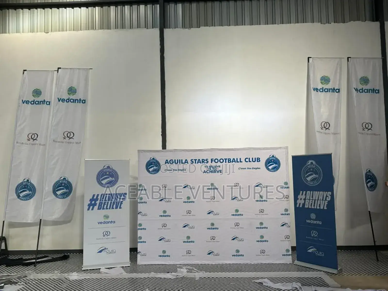 Durable Backdrop Banner