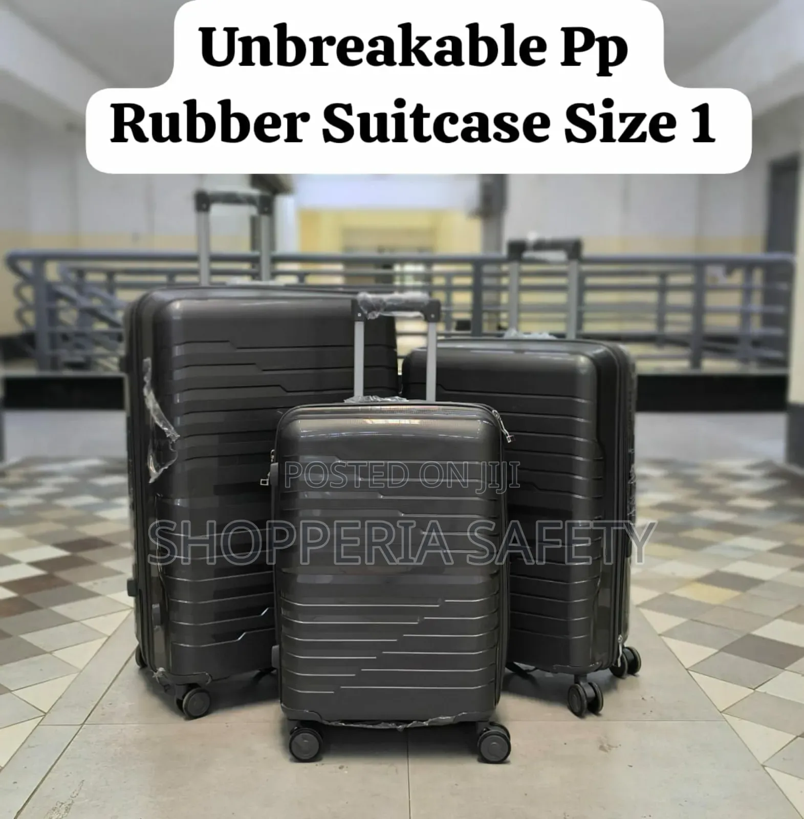 Size 1 3in1 Luxurious Unbreakable Suitcase- Size 1