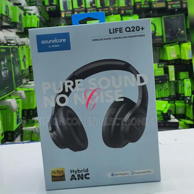 Soundcore Life Q20+ Wireless Hybrid Headphones