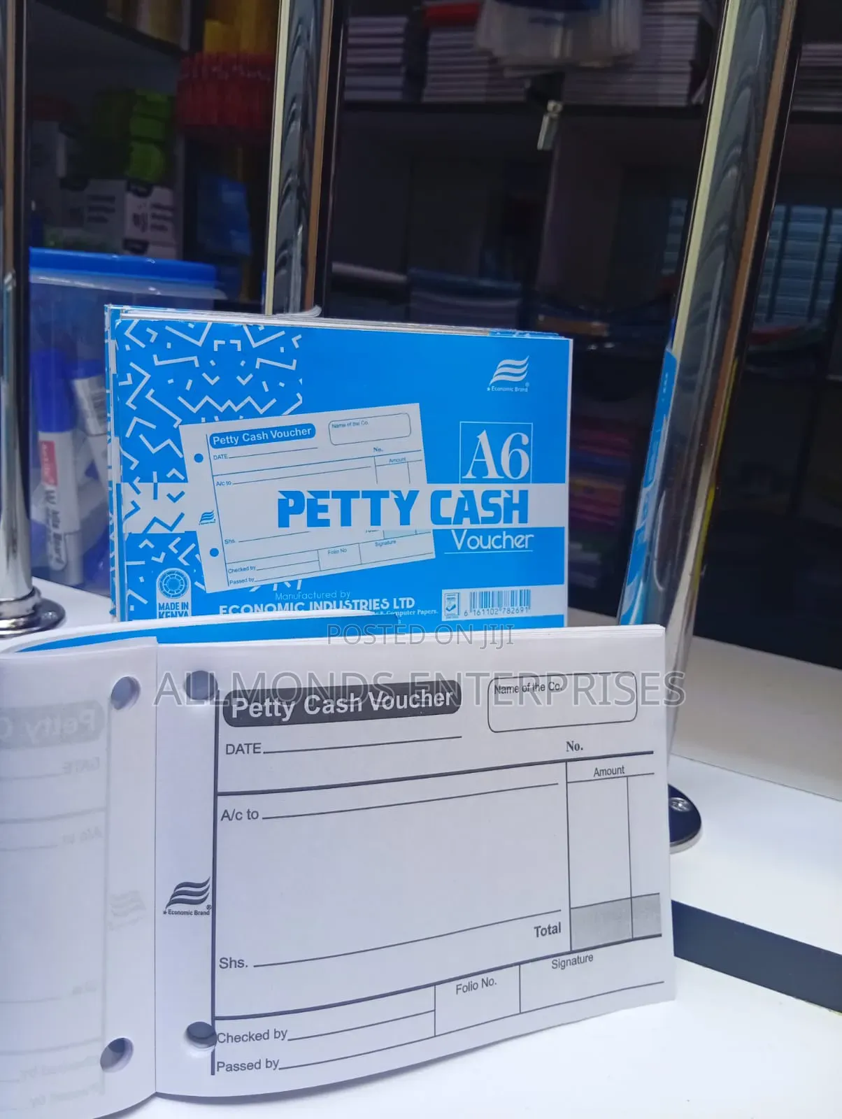 A6 Petty Cash Voucher- Economics