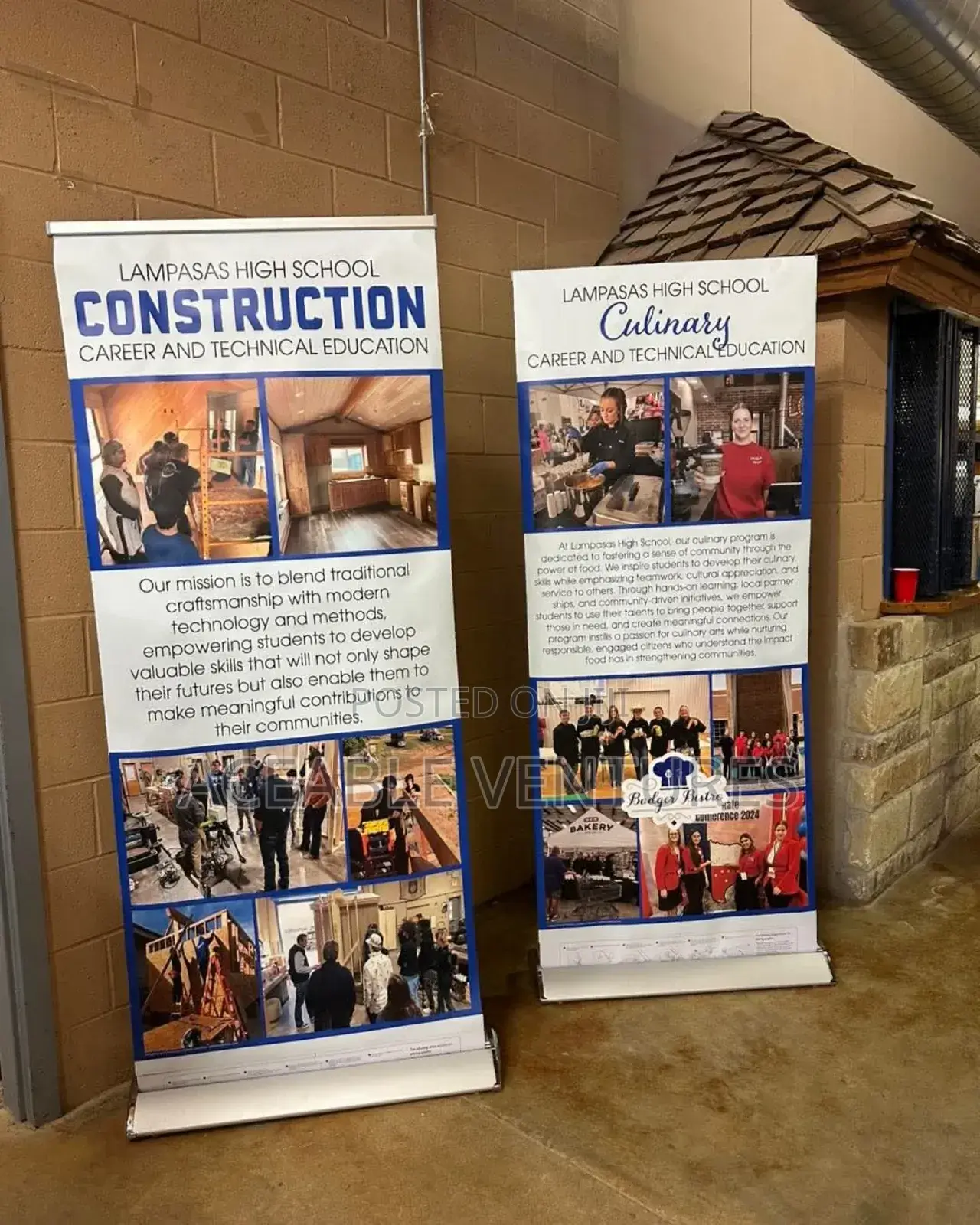 Vibrant Roll-Up Banners