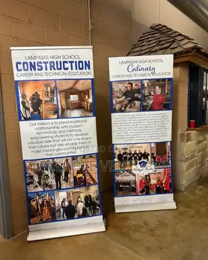 Vibrant Roll-Up Banners
