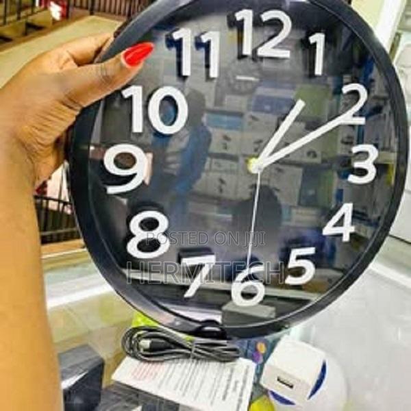 Wall Clock With 1080p Smart Wireless Wi-Fi Camera Tf Card - thumbnail 5