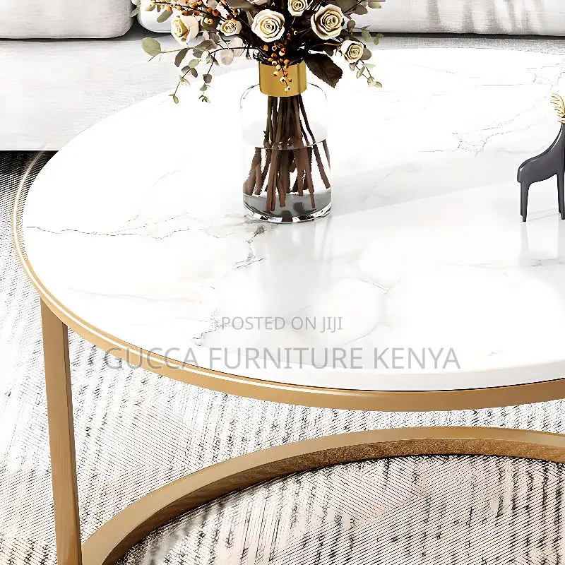 Coffee Tables: Nested MDF Top Orbicular Game Coffee Table