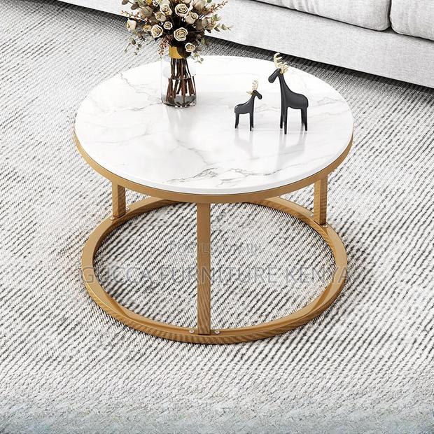 Coffee Tables: Nested MDF Top Orbicular Game Coffee Table - thumbnail 6