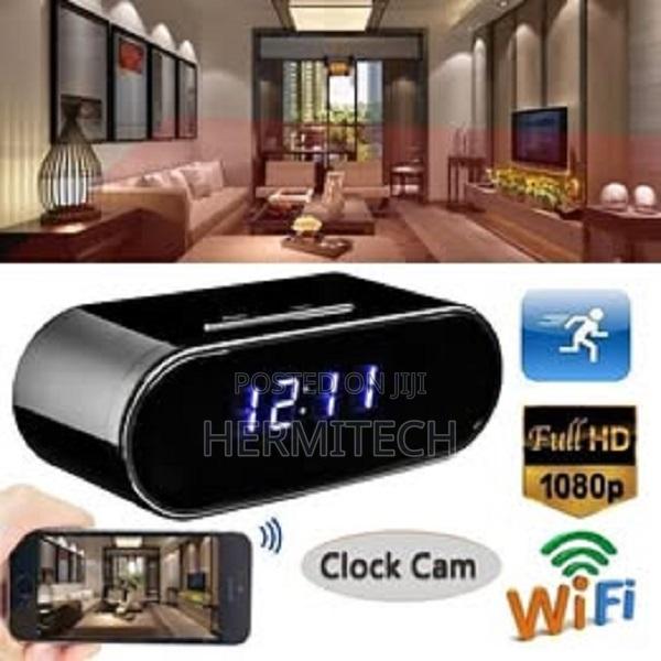 Wall Clock With 1080p Smart Wireless Wi-Fi Camera - thumbnail 6