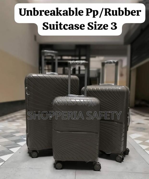 Size 3 Unbreakable Rubber Suitcase - main view