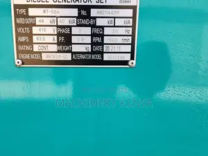 60kva Ex Uk Cummins Generator