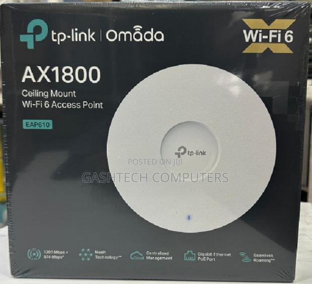 Tp-Link Eap-610 Access Point Indoor Wi-Fi 6 Speeds