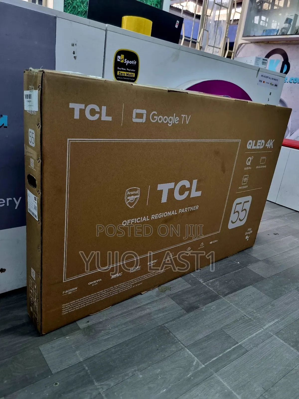 TCL 55 Inch C655 Qled Pro Tv 1 Year Warranty