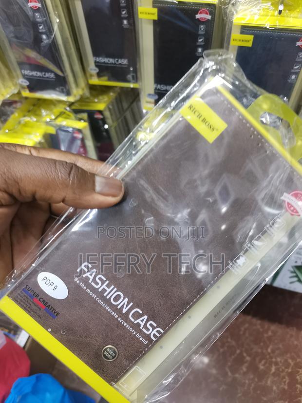 Realtech Rich Boss Flip Case Leather Flip for Tecno Pop 9 - thumbnail 2