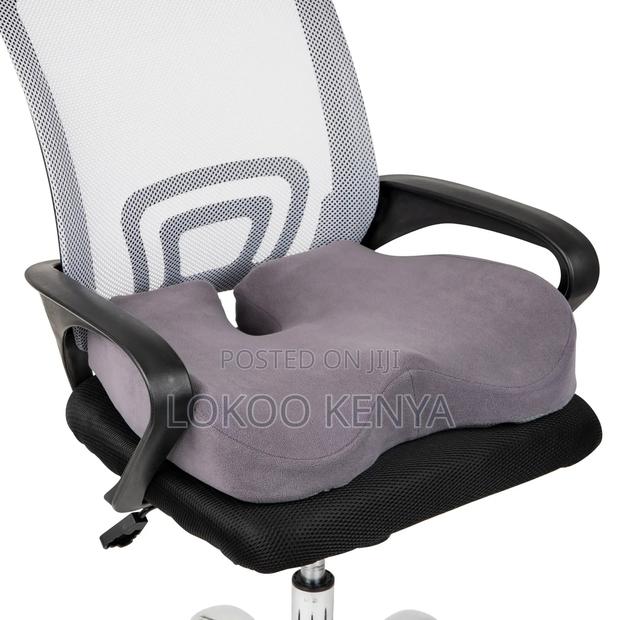 Office Chair: Clerical Black Swivel Office Chair