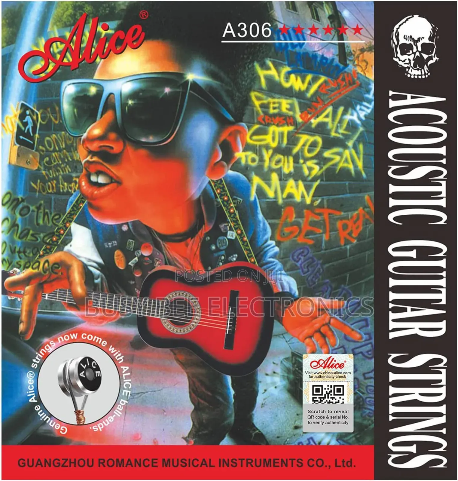 Alice Acoustic Guitar Strings Set – A306 Super Light