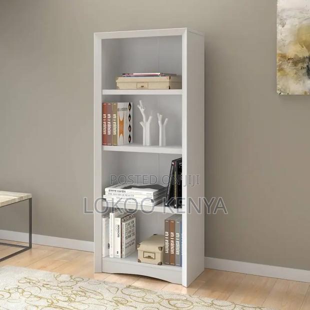 Office Bookshelf: Wood Open End Office Bookcase