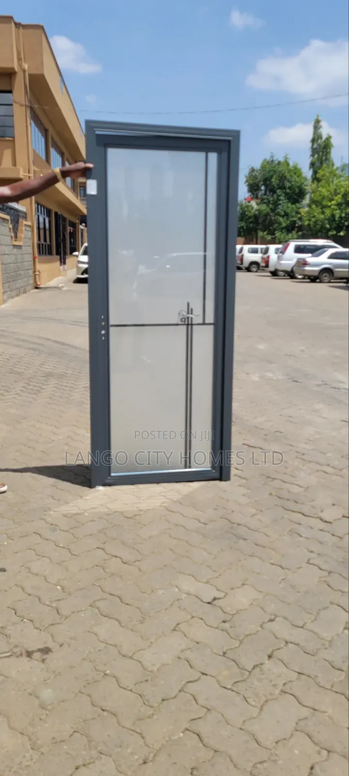 Bathroom Aluminum and Glass Doors