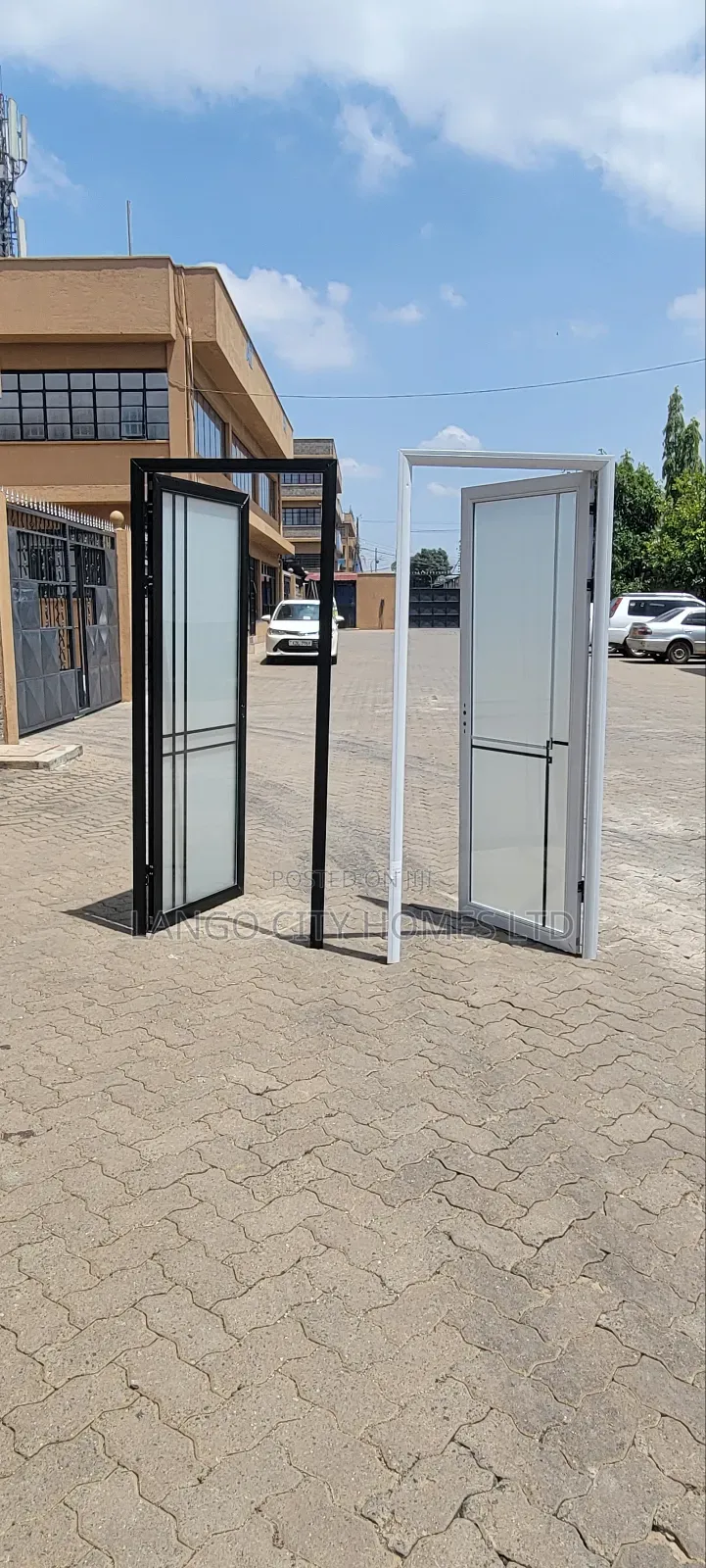 Bathroom Aluminum and Glass Doors