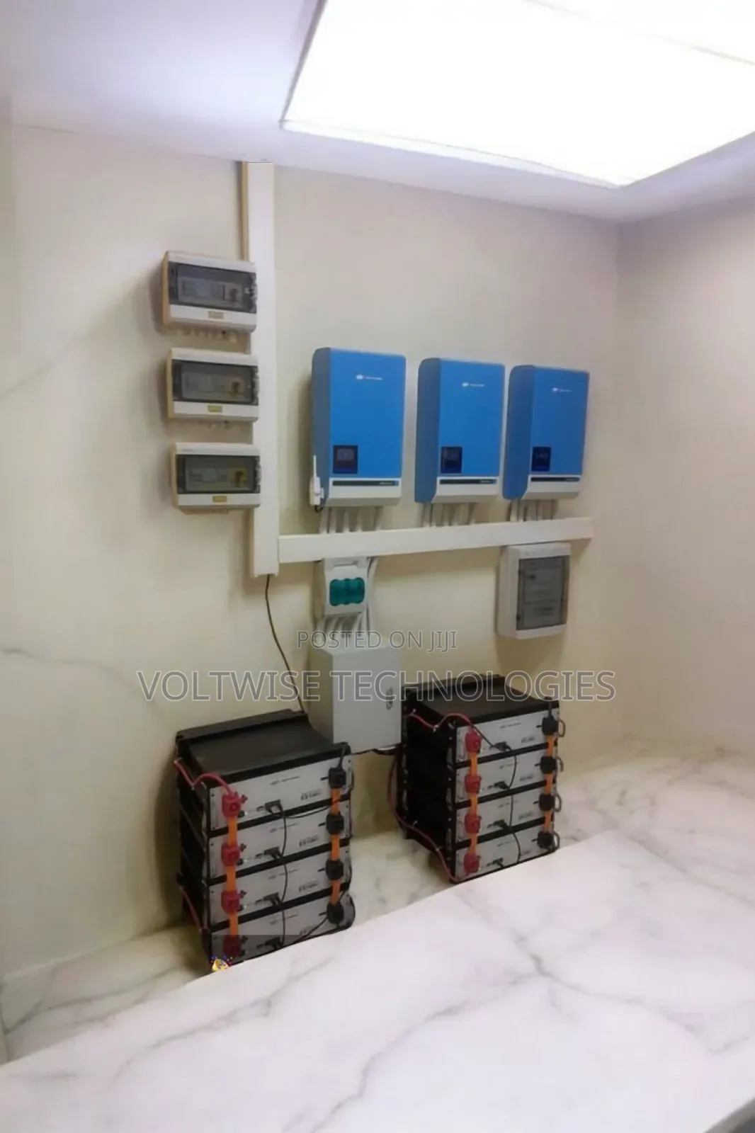 Mfumo Wa Backup Wa Umeme 15kva + Betri Lithium
