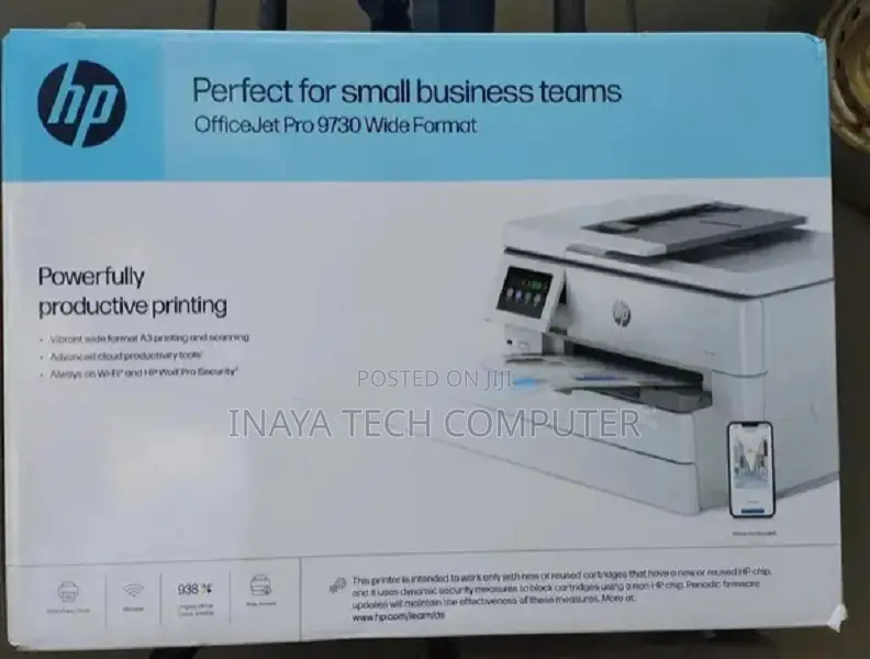 Hp Officejet Pro 9730 Wide Format All-in-One Printer