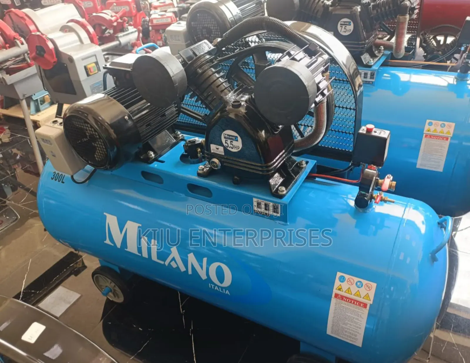 Milano Compressor 300litres Machines