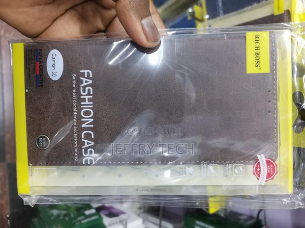 Relaxtoo Richboss Leather Case for Tecno Camon 30 -Brown - thumbnail 3