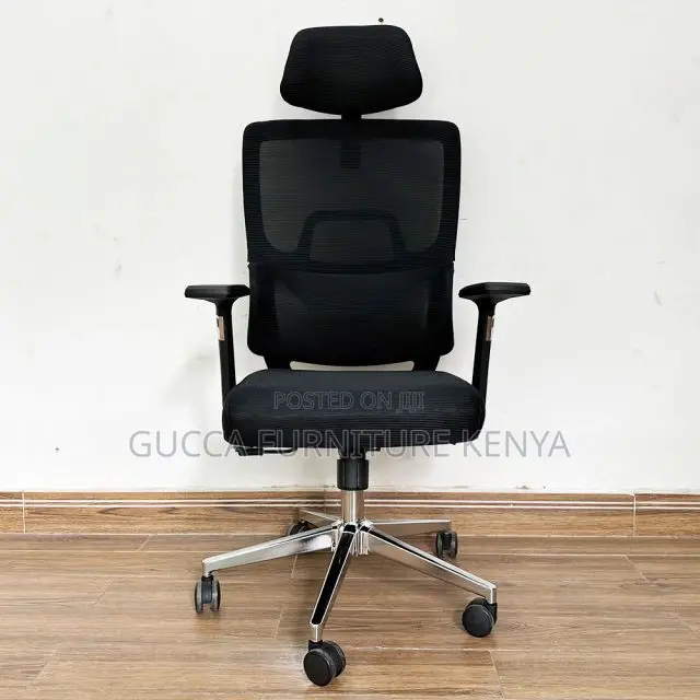 Office Chairs: Mesh Chair With Anti-Fatigue Spine Support