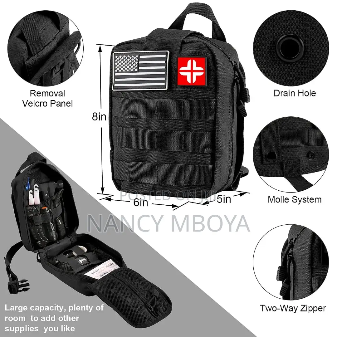 142 in 1 Hiking Emergency Survival Tool Travel Rescue Bag