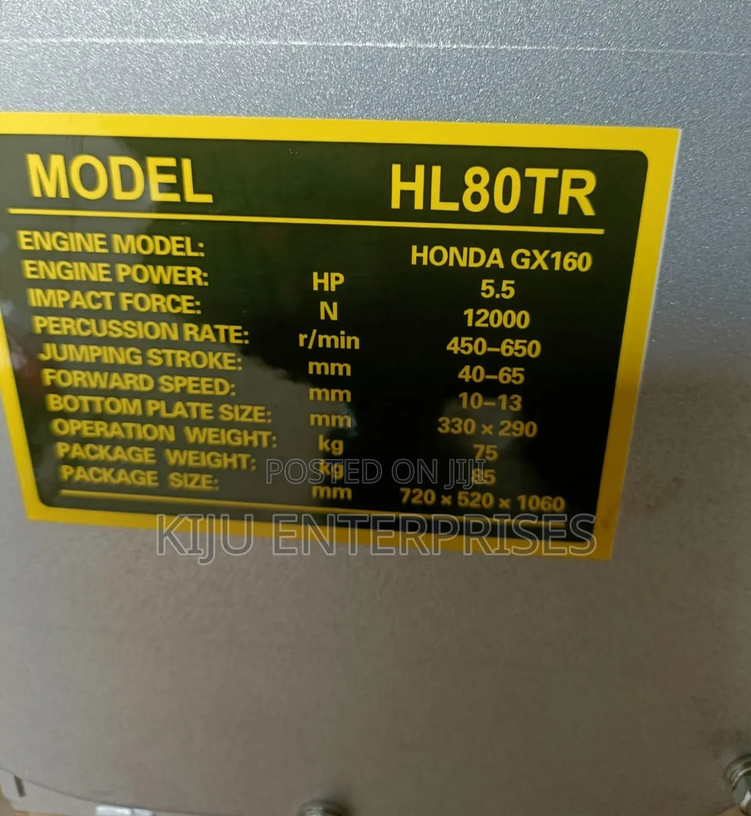 Honda Tamping Rammer Machine Now