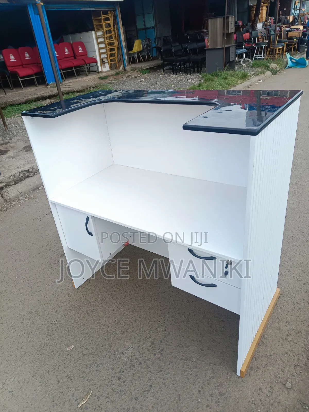 Latest Design Reception Desk, Unique and Classy 