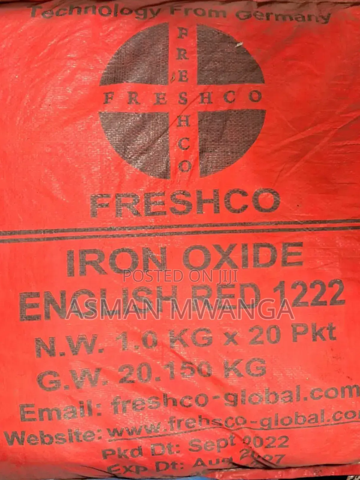 Freshco Iron Oxide Red