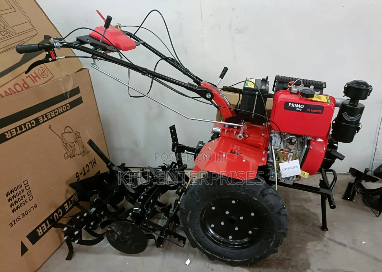 Diesel Engine Powered Power Tiller