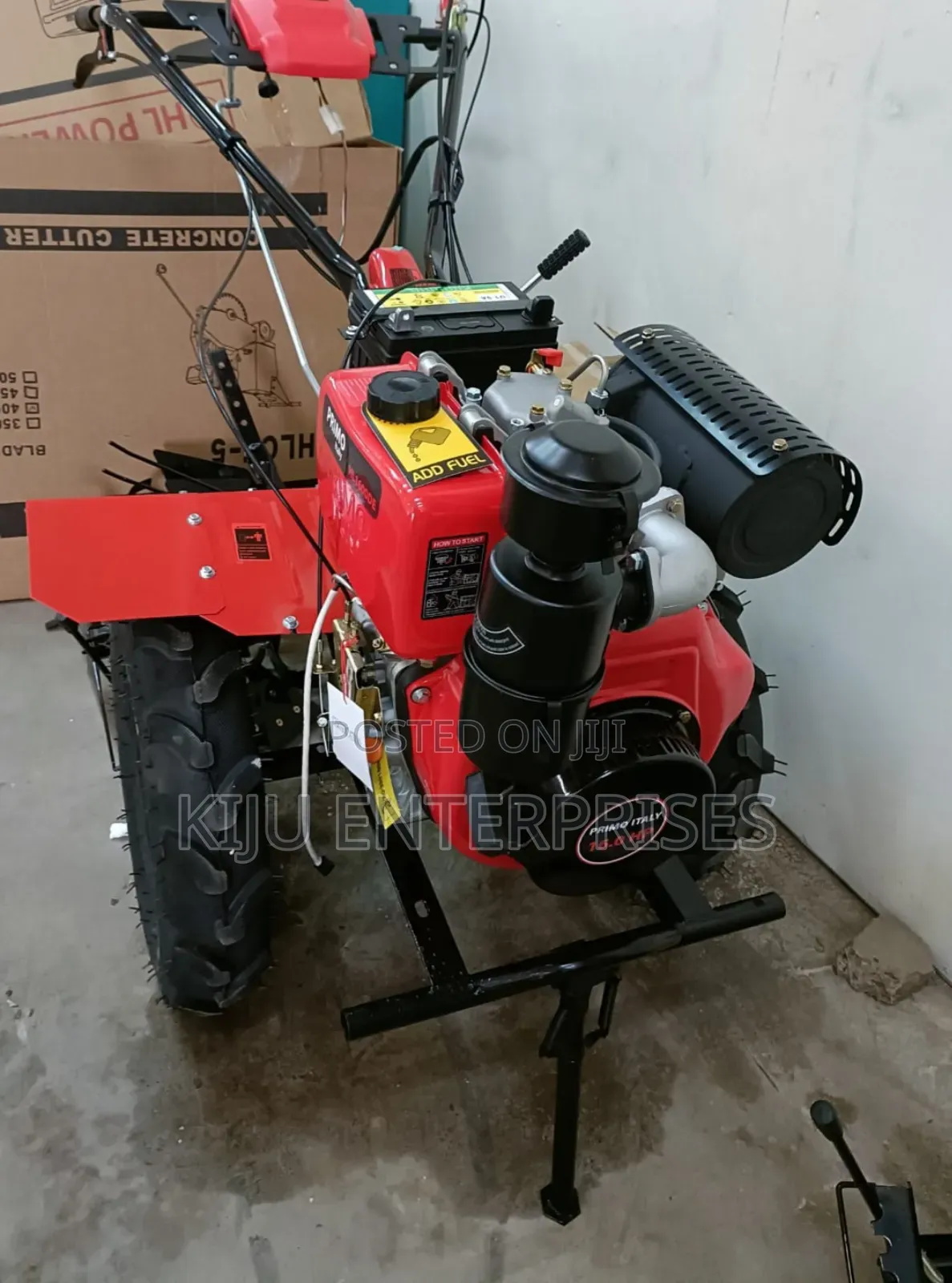 Diesel Engine Powered Power Tiller