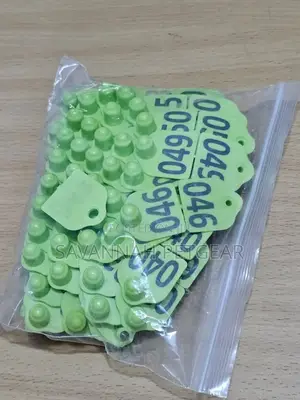 Double Sided Ear Tags for Cows,Pigs, Goats, Sheep Numbered