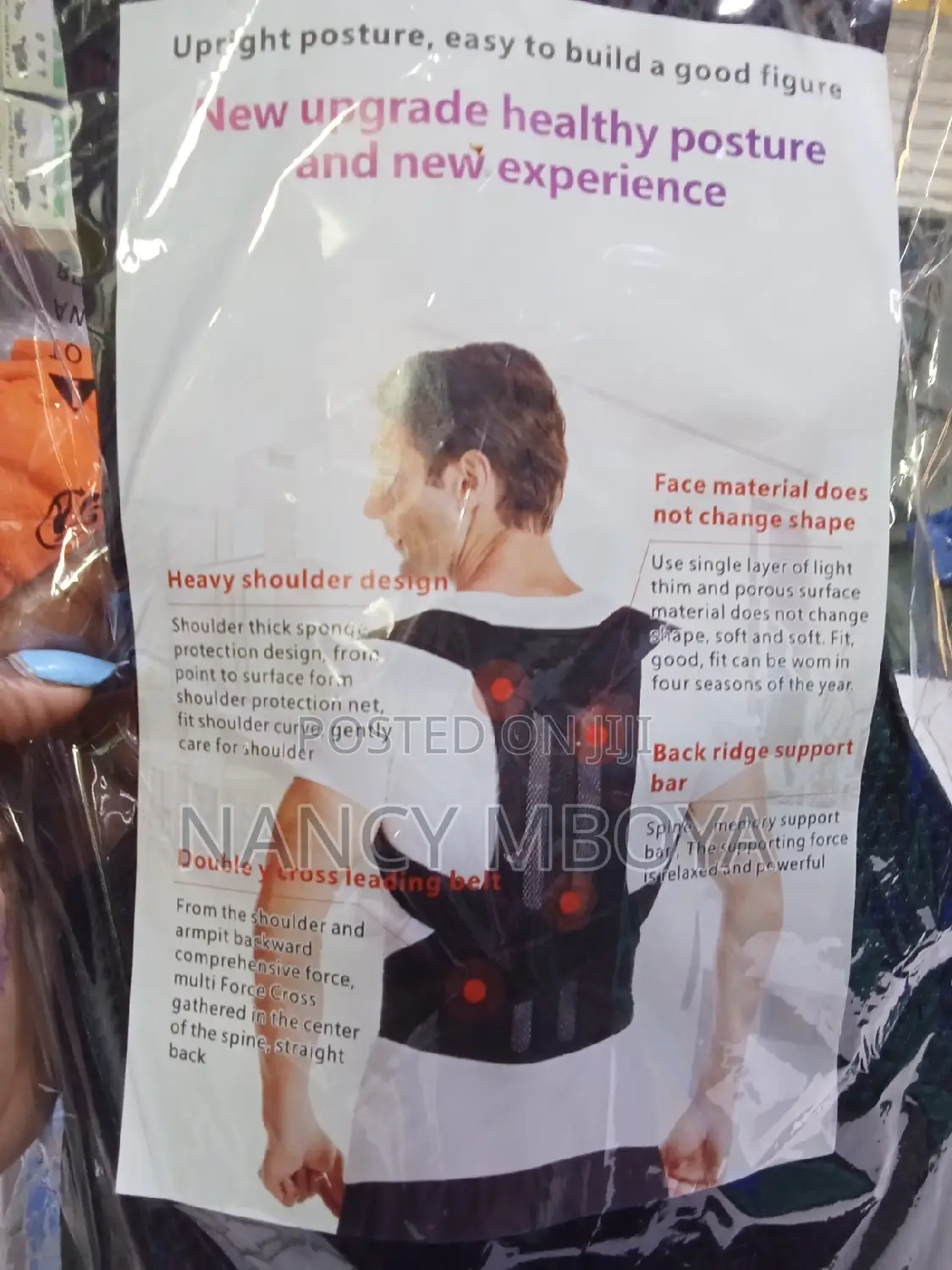 Back Support Posture Corrector for Both Men and Women