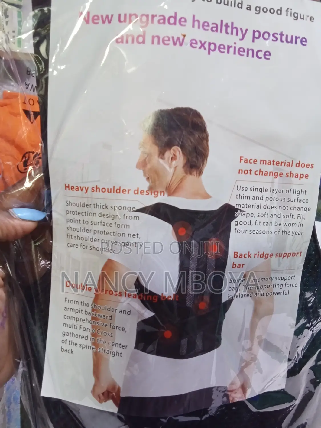 Back Support Posture Corrector for Both Men and Women